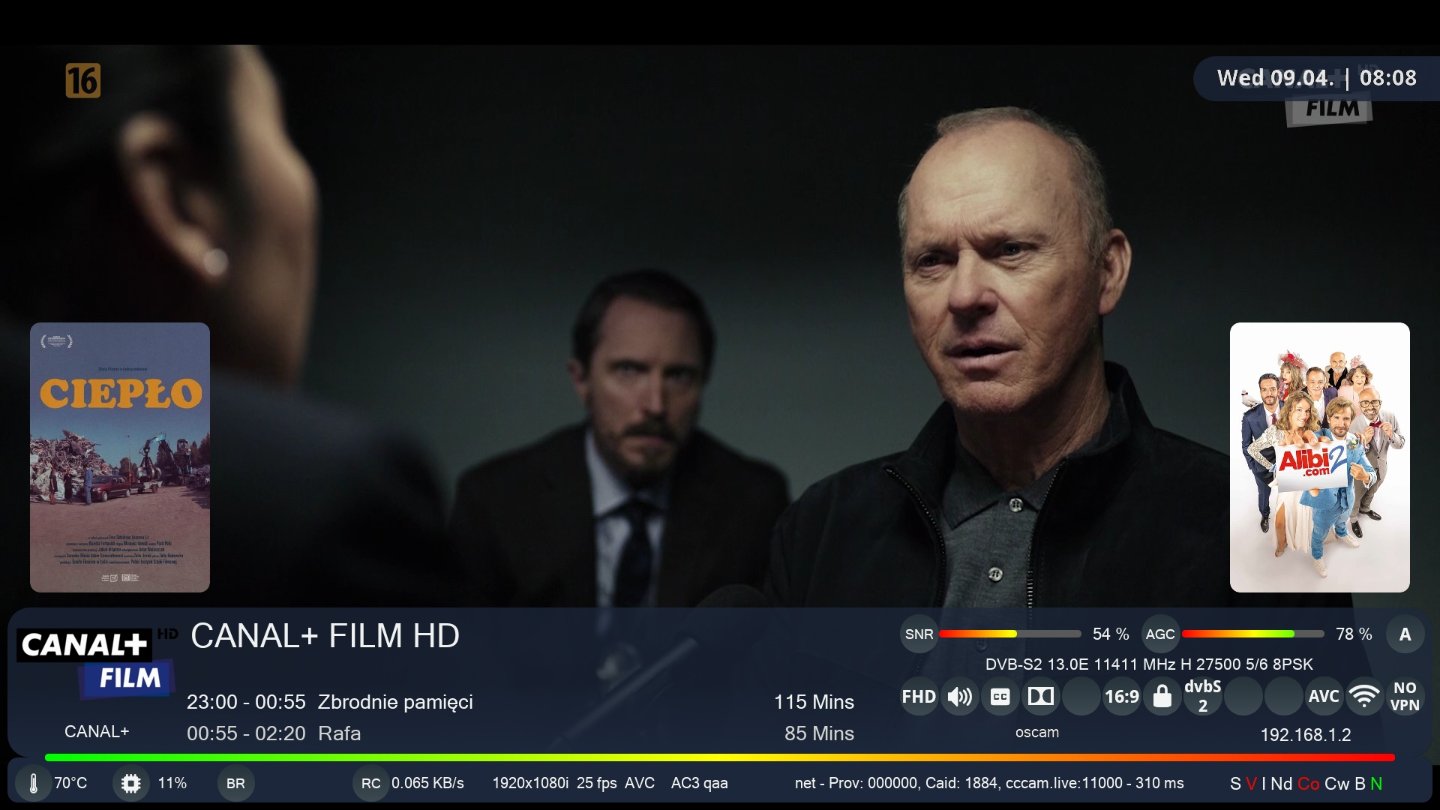 Canal Film HD 13E Hotbird