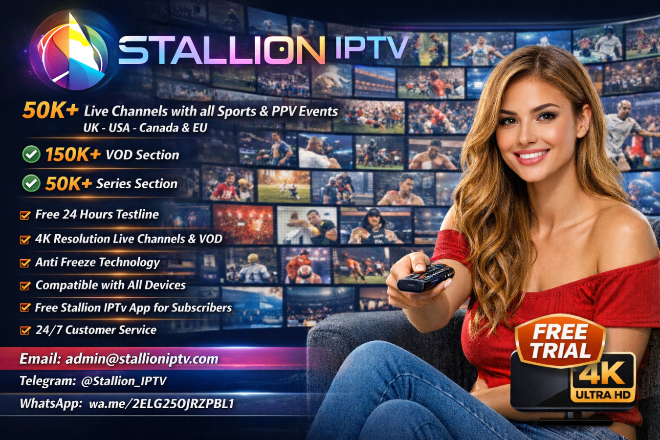 Stallion IPTV ad with free trial.png